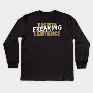 Trevor Freaking Lawrence Kids Long Sleeve T-Shirt